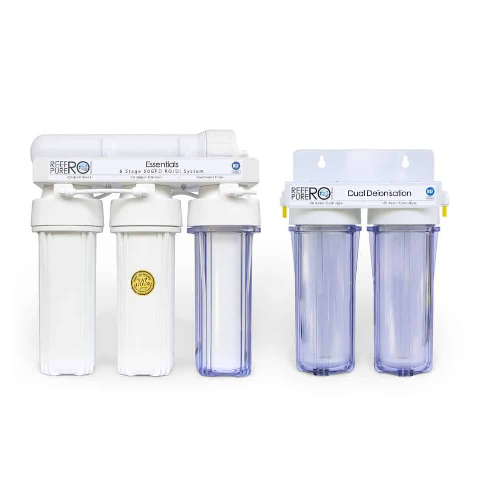 6 Stage 50GPD Essentials RO/DI System