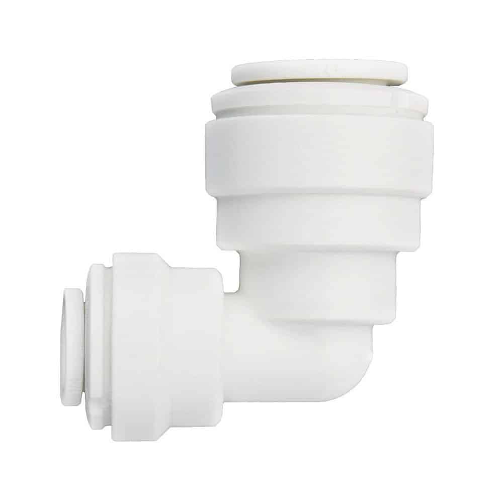 1/2"  To 3/8"  In-Line Quick Connect Elbow