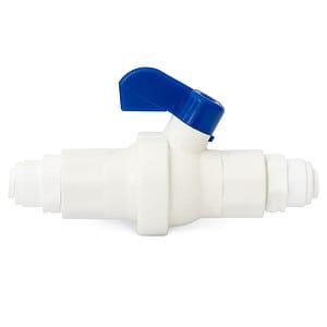 1/4"  BSP Ball Valve With 1/4 Quick Connect Fittings