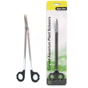 Easy Reach Aquarium Plant Scissors Curved