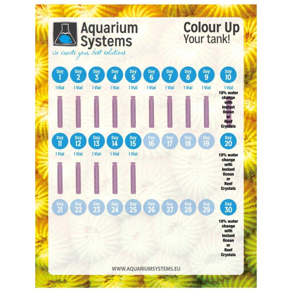 Aquarium Systems Colour Up Your Tank Marine Unidose - 150l - Image 2