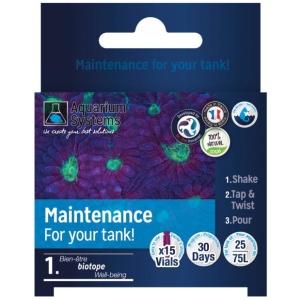 Aquarium Systems Maintain Your Tank 75l Marine Unidose