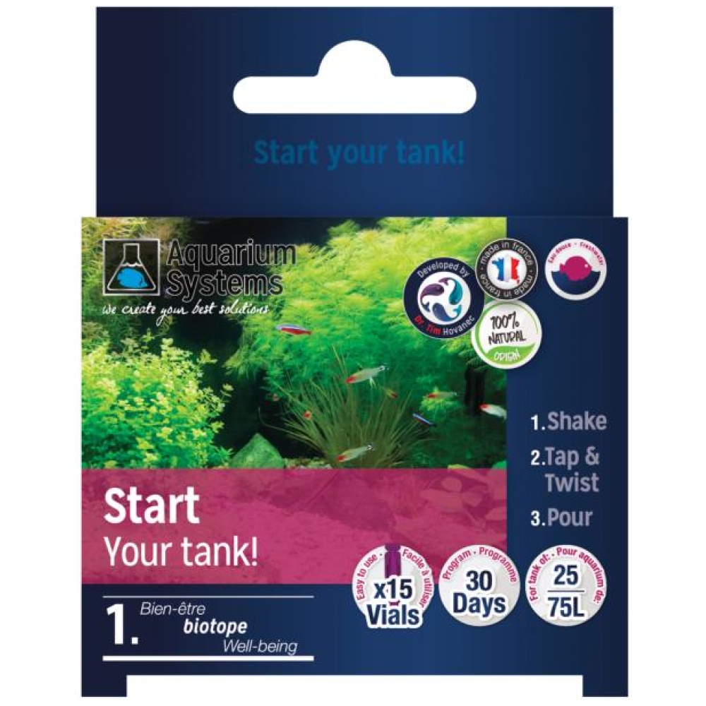 Aquarium Systems Start Your Tank 75l Freshwater Unidose