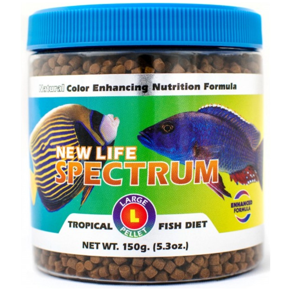 New Life Spectrum Large Tropical Fish Diet 150g - Sinking Pellet 3-3.5mm