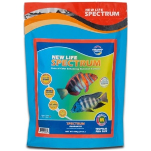 New Life Spectrum Medium Tropical Fish Diet 600g – Sinking Pellet 2-2.5mm