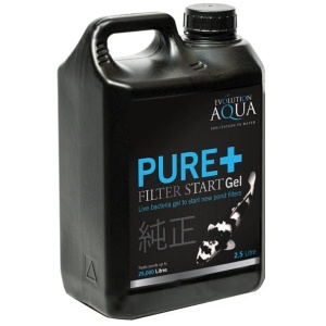 Evolution Aqua Pure+ Pond Filter Starter Gel 2.5L – Treats up to 25,000L