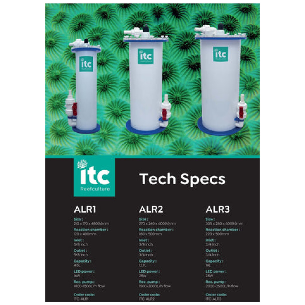 ITC Algae Light Reactor ALR1 - 400L (1500L/Hr Flow)