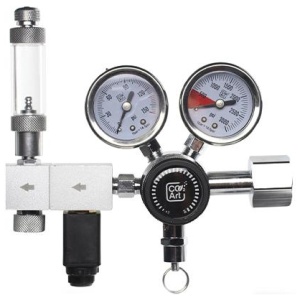 CO2Art – Pro-Elite Series – Aquarium Co2 Dual Stage Regulator With Solenoid