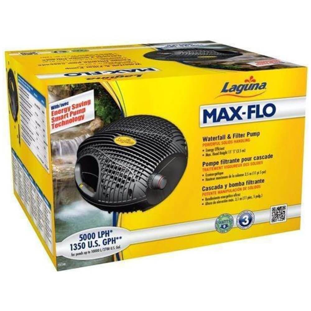 Laguna Max-Flo Waterfall & Filter Pump 1350 5000L/Hr