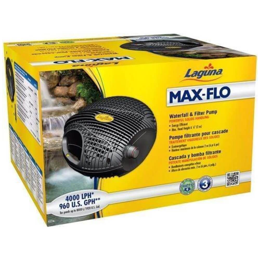 Laguna Max-Flo Waterfall & Filter Pump 960 4000L/Hr