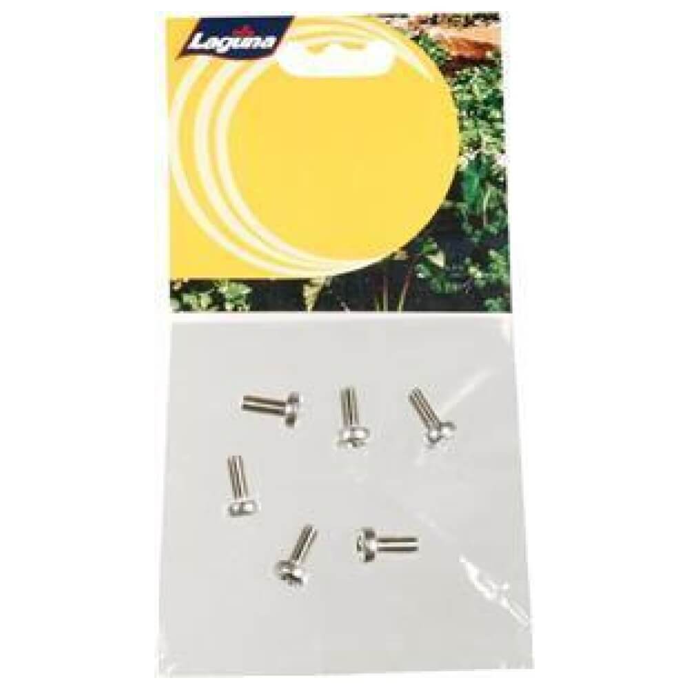 Laguna Pressure Flo Head Screws/Quartz Sleeve Flange Screws (6 Pack)