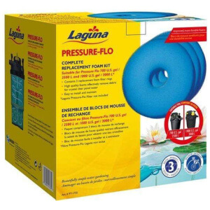 Laguna Pressure-Flo Replacement Foams 3 Pack for 2500/3000