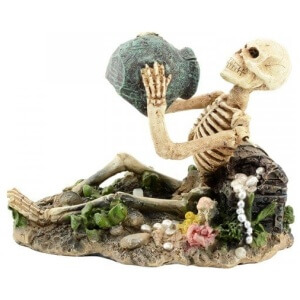 Bioscape Bubbler – Skeleton with Jug