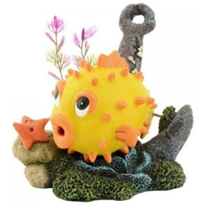 Bioscape Bubbler – Yellow Puffer & Anchor