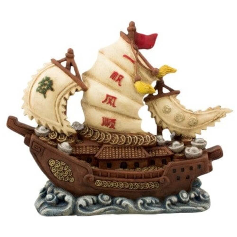 Bioscape Oriental Sailing Schooner 23.6 x 18 cm