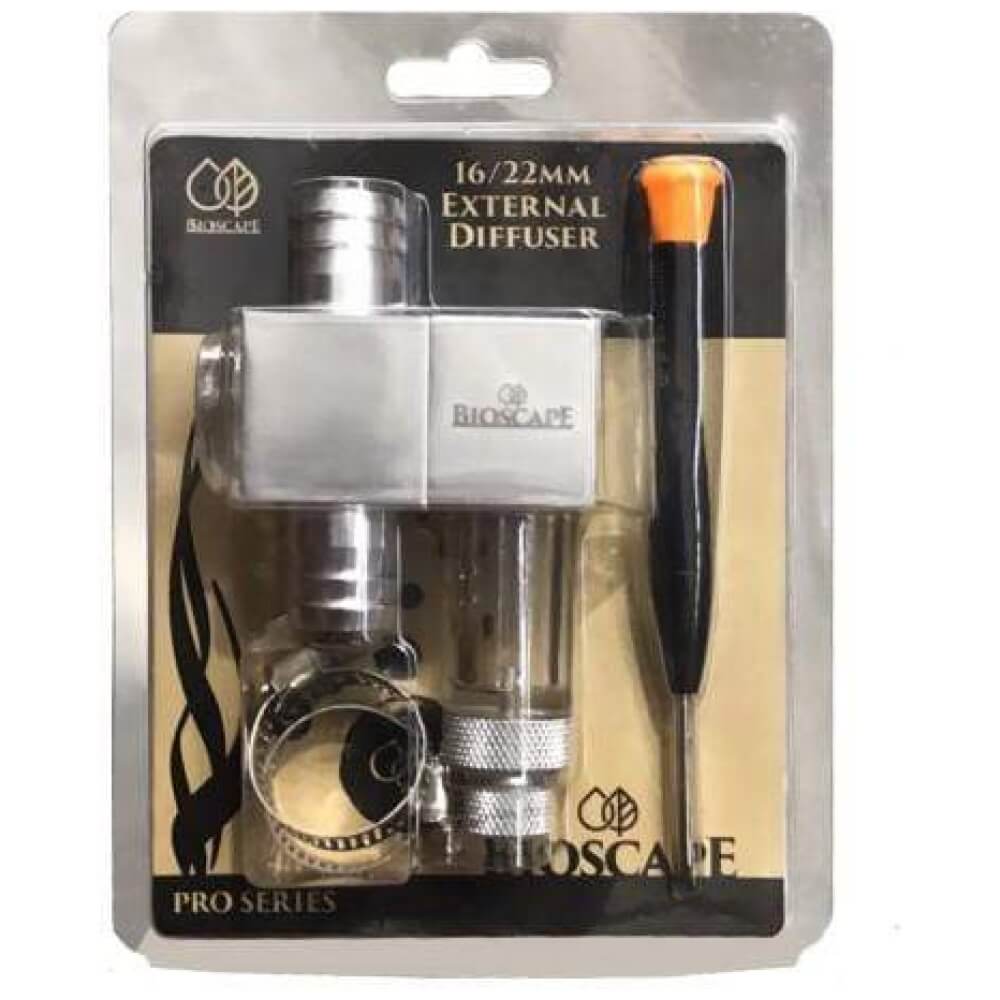 Bioscape CO2 In Line External Diffuser 16/22mm