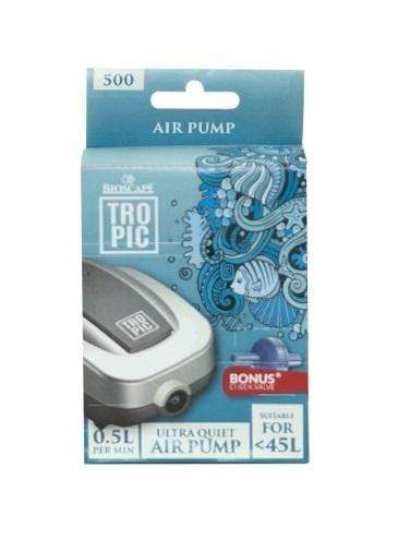 Bioscape Tropic Air Pump 500 (10-45L) Single Outlet