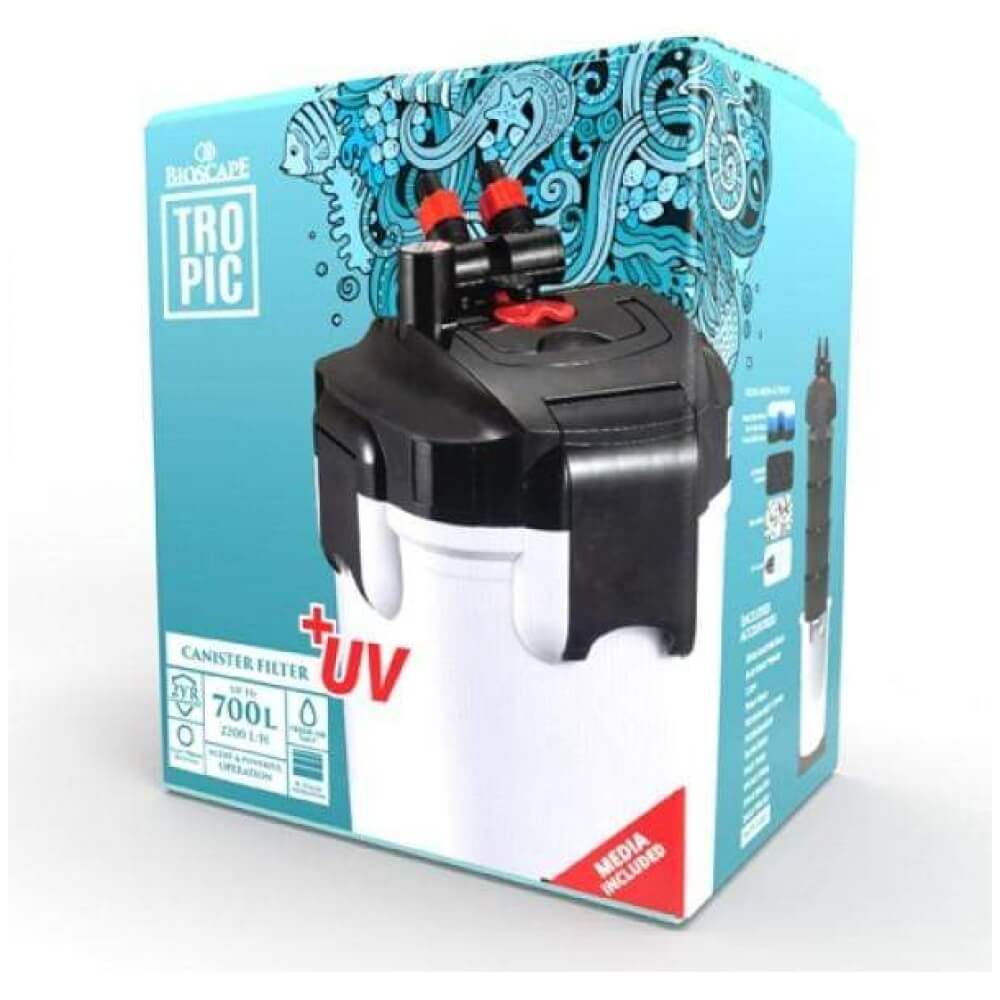 Bioscape Tropic Canister Filter 2200 with UV (700L, 2200L/h)