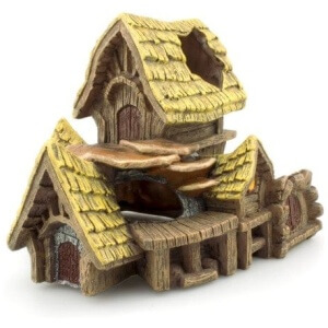 Bioscape Yellow Roofed Home 11.5 x 11.cm