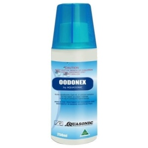 Aquasonic Marine Oodonex – White Spot & Velvet Treatment (Saltwater – Copper Sulphate & Aminacrine Hydrochloride)