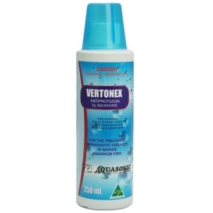 Aquasonic Marine Vertonex – White Spot Treatment (Saltwater – Quinine Hydrochloride & Malachite Green)
