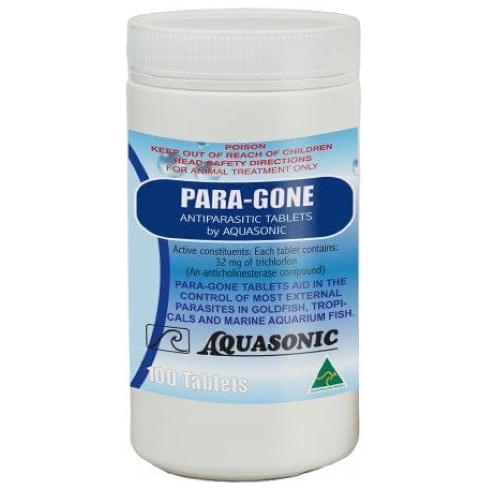 Aquasonic Para-Gone Parasite Treatment (Trichlorphon)