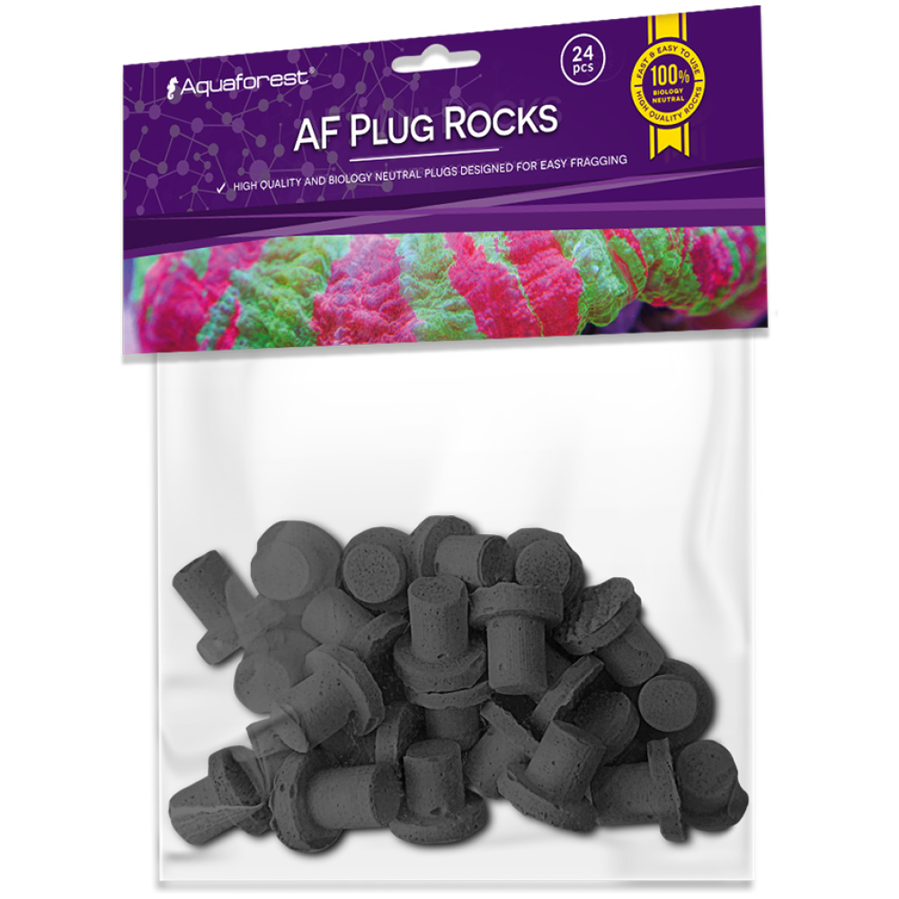 Aquaforest Plug Rocks Bag 24Pcs - Image 2