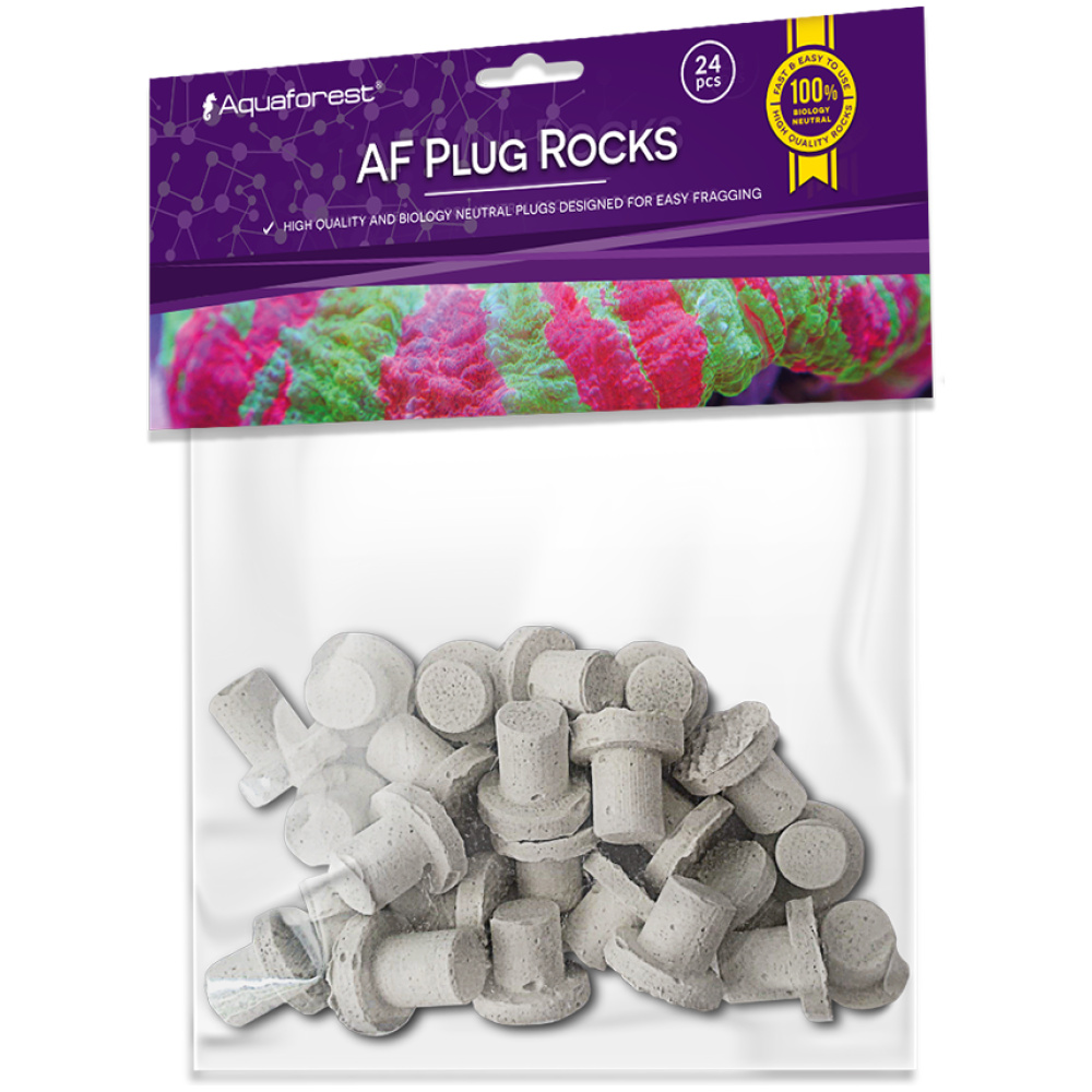 Aquaforest Plug Rocks Bag 24Pcs