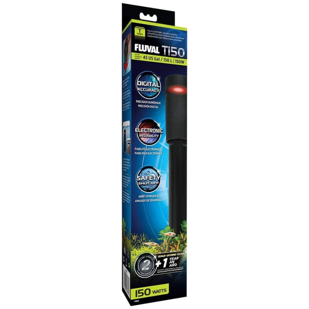 Fluval T150 Electronic Aquarium Heater 150W