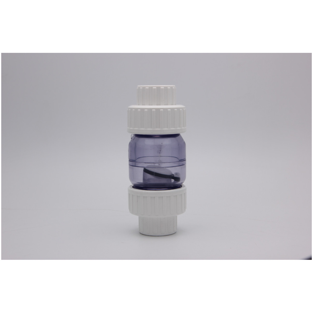 White DIN Check Valve