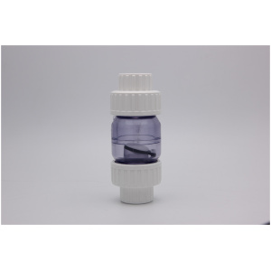 White DIN Check Valve