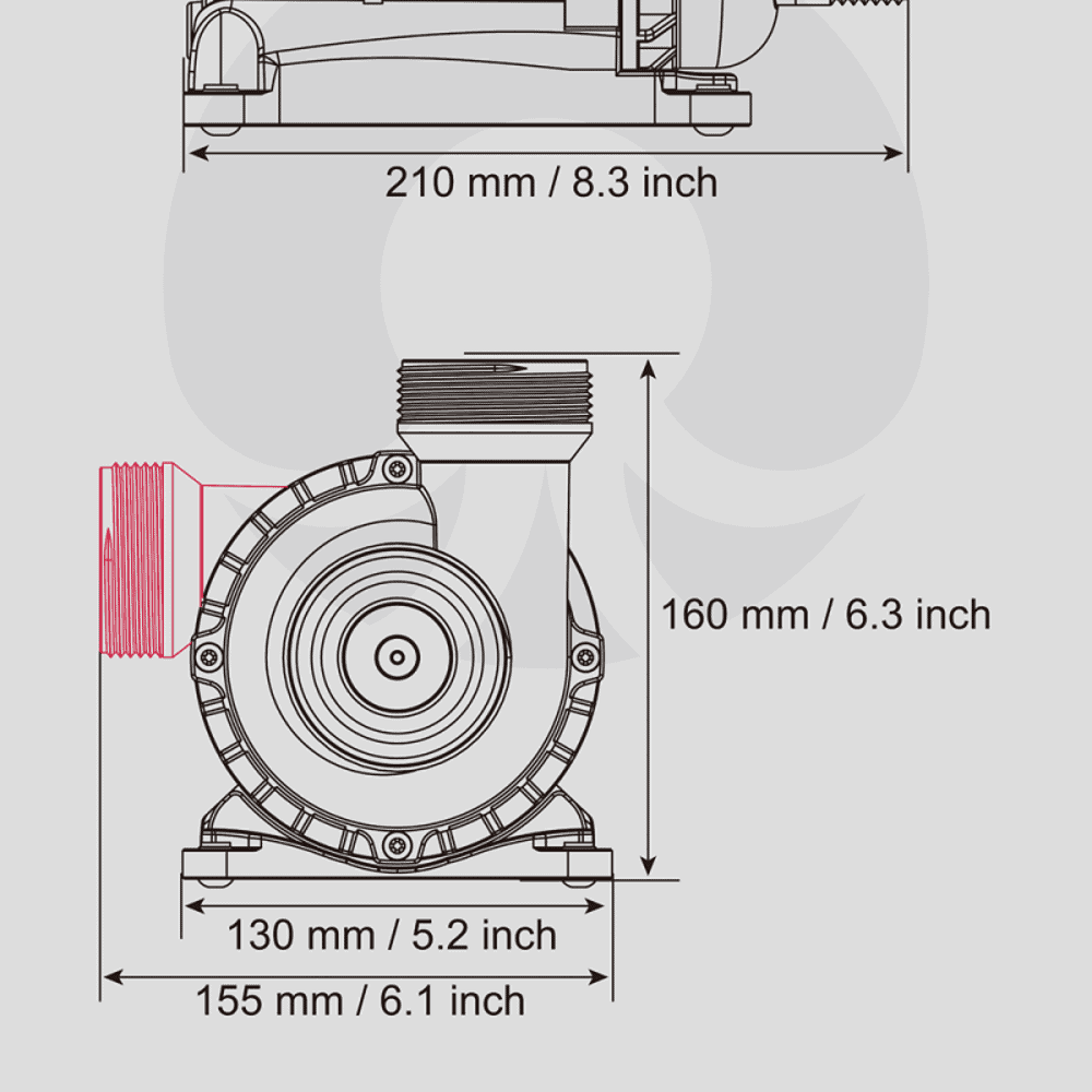 OCTO VarioS 10 DC Water Pump - Image 3