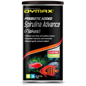 Dymax Spirulina Advance Floating Flakes 50g