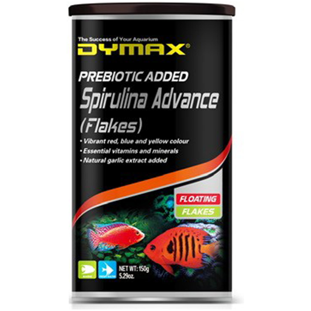 Dymax Spirulina Advance Floating Flakes 150g