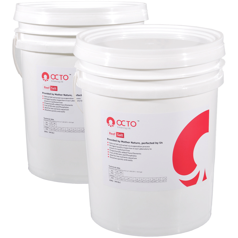 OCTO aka Reef Octopus Marine Reef Salt 20kg Bucket pack