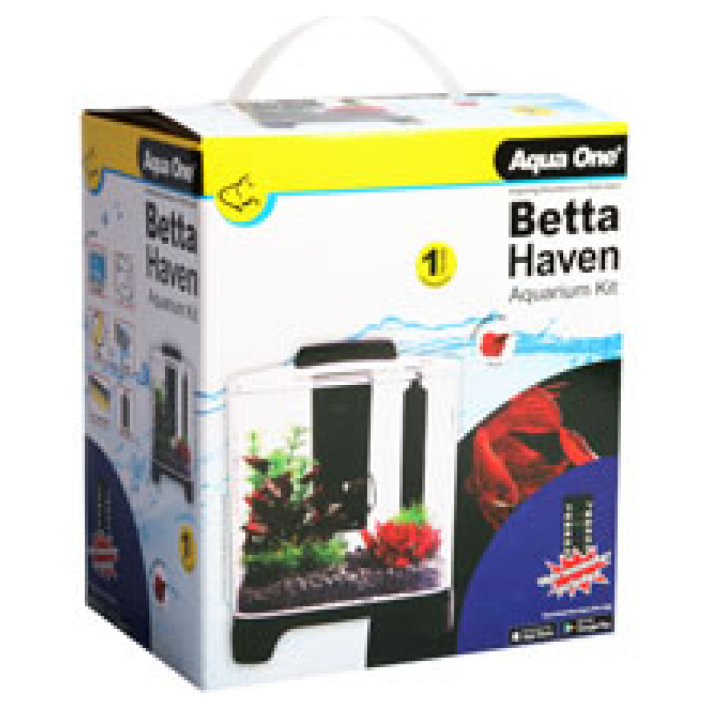 Betta Haven Acrylic Aquarium 7L 22W X 15.5D X 26.5cm H