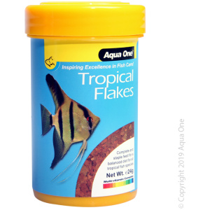 Aqua One Tropical Flake Food 24g
