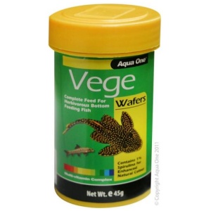 Aqua One Vege Wafer Food 45g