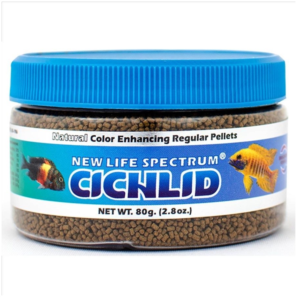 New Life Spectrum Cichlid Pellet 1.0-1.5mm - 80g - Slow Sinking