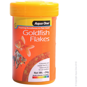 Aqua One Goldfish Flake Food 24g