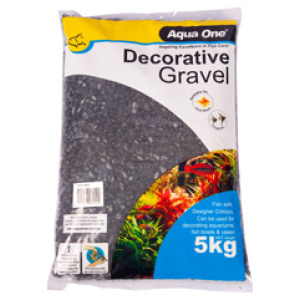 Decorative Gravel 5kg Black 7mm