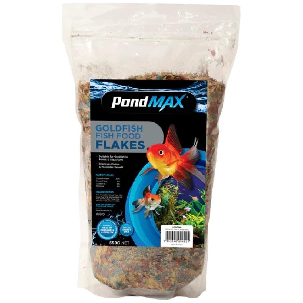 PondMAX Goldfish Fish Flakes 650gm