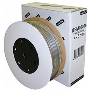 Aqua One Air Line Soft Tubing Smoke Colour / meter