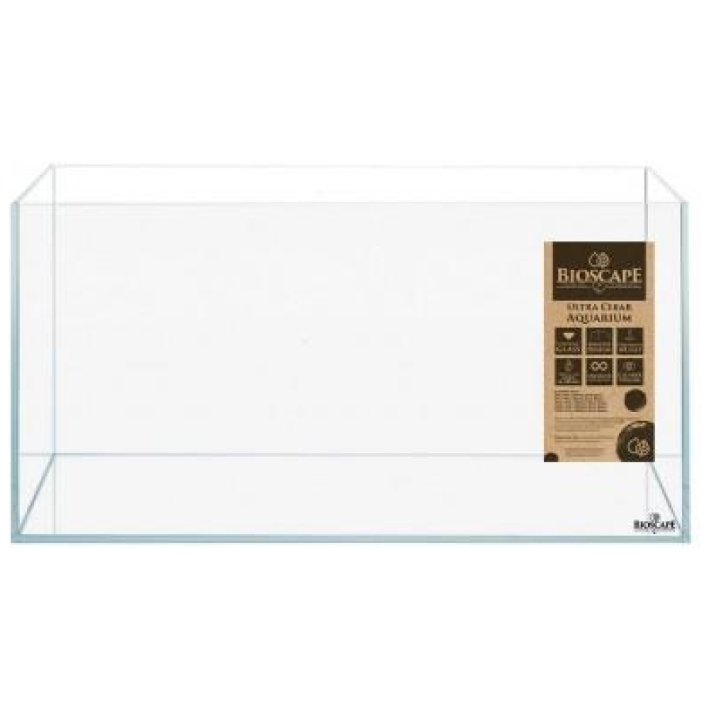 Bioscape Aquarium Crystal Glass 60 x 30 x 36 cm 6mm