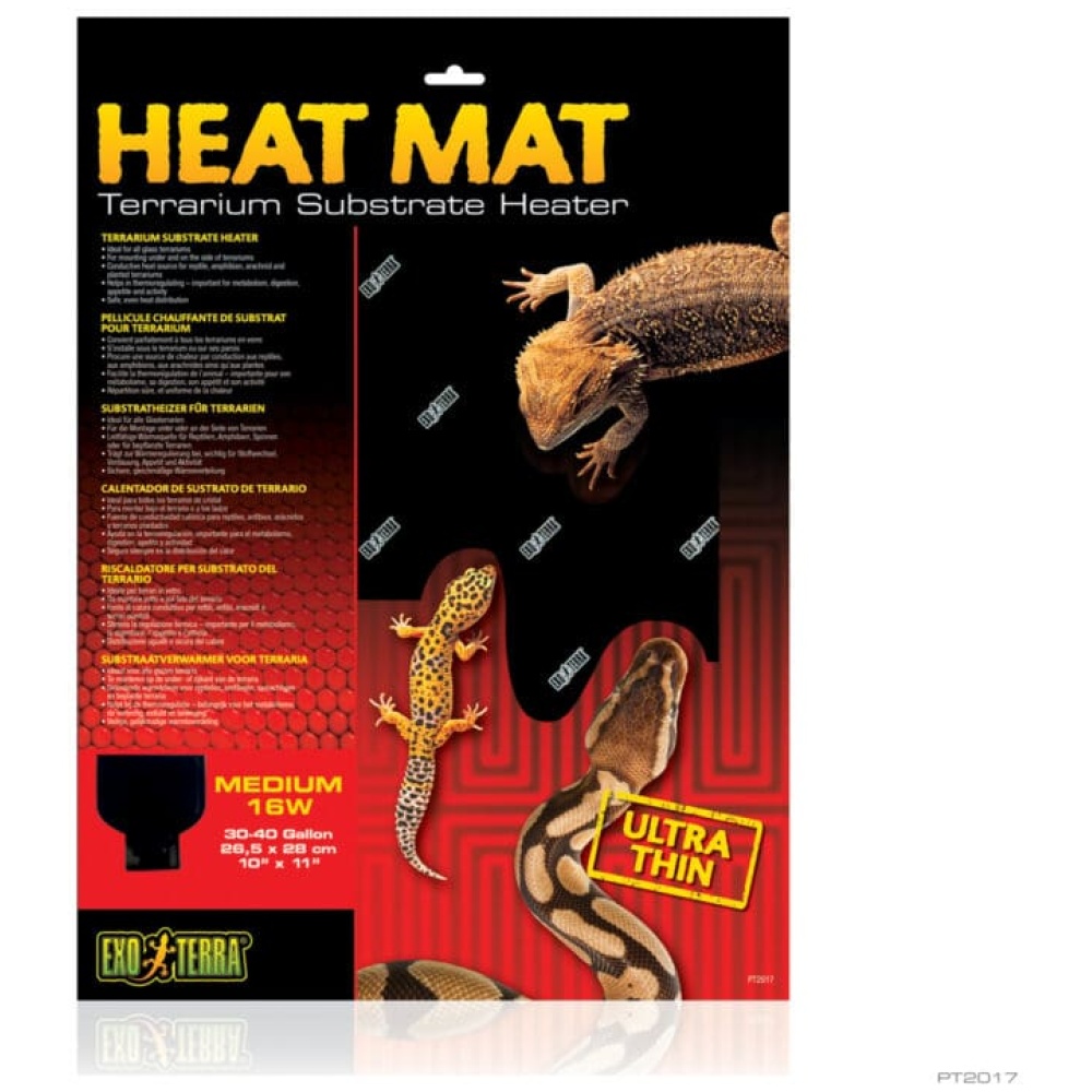 Exo Terra Heat Mat 16w 26.5 X 28cm Medium