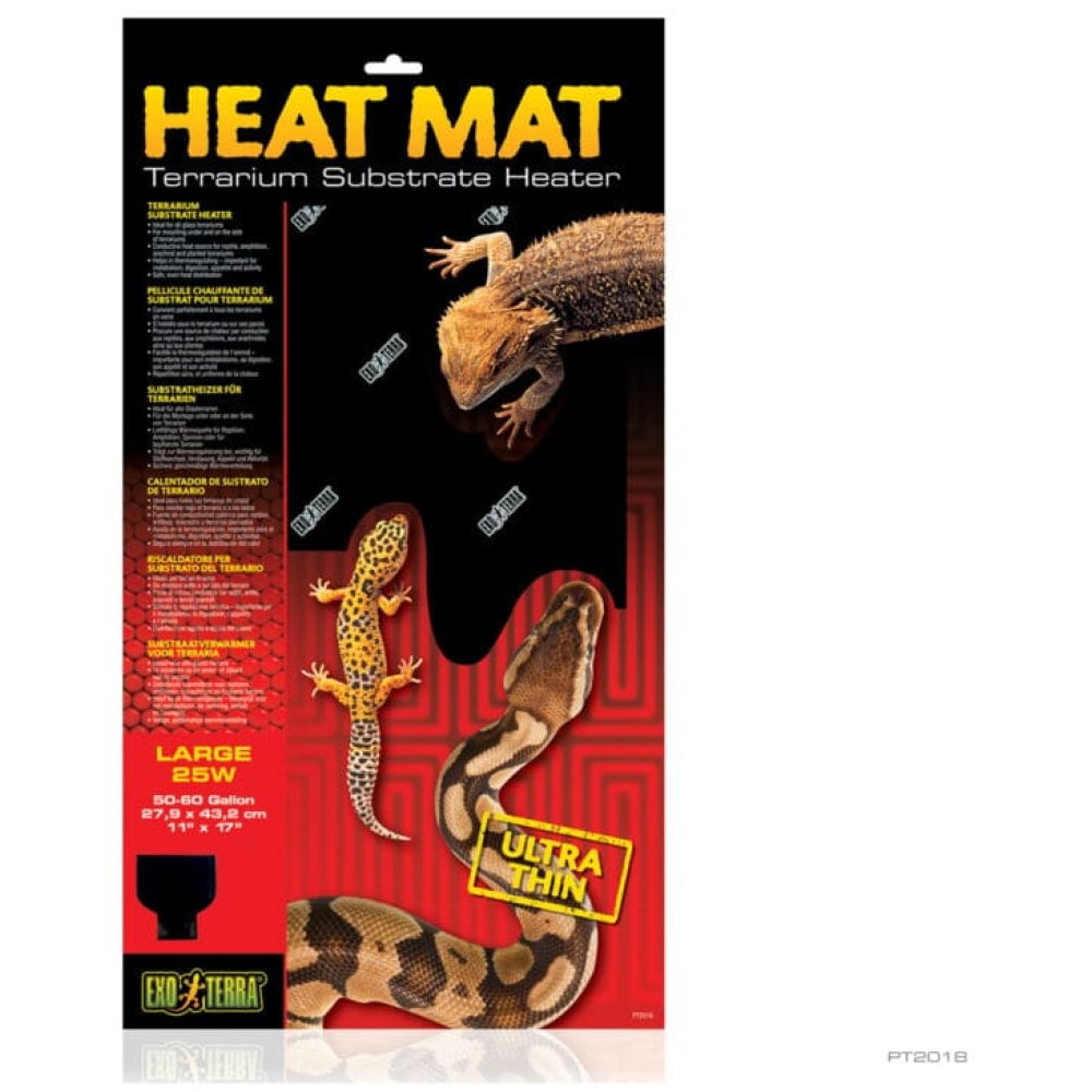 Exo Terra Heat Mat 25w 28 X 43cm Large