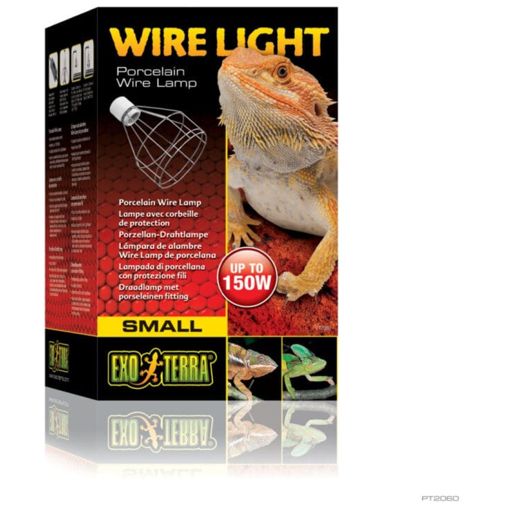 Exo Terra Porcelain Wire Clamp Lamp - Small