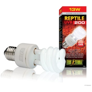 Exo Terra Reptile Uvb200 13w Compact Fluorescent Bulb