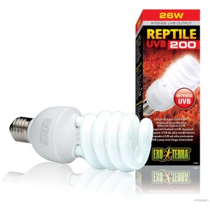 Exo Terra Reptile Uvb200 25w Compact Fluorescent Bulb