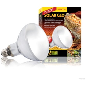 Exo Terra Solar Glo 160w Self Ballasted Uv Heat Lamp